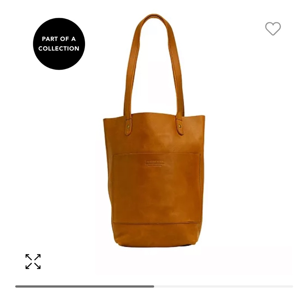 Parker Clay Caroline Leather Market Tote